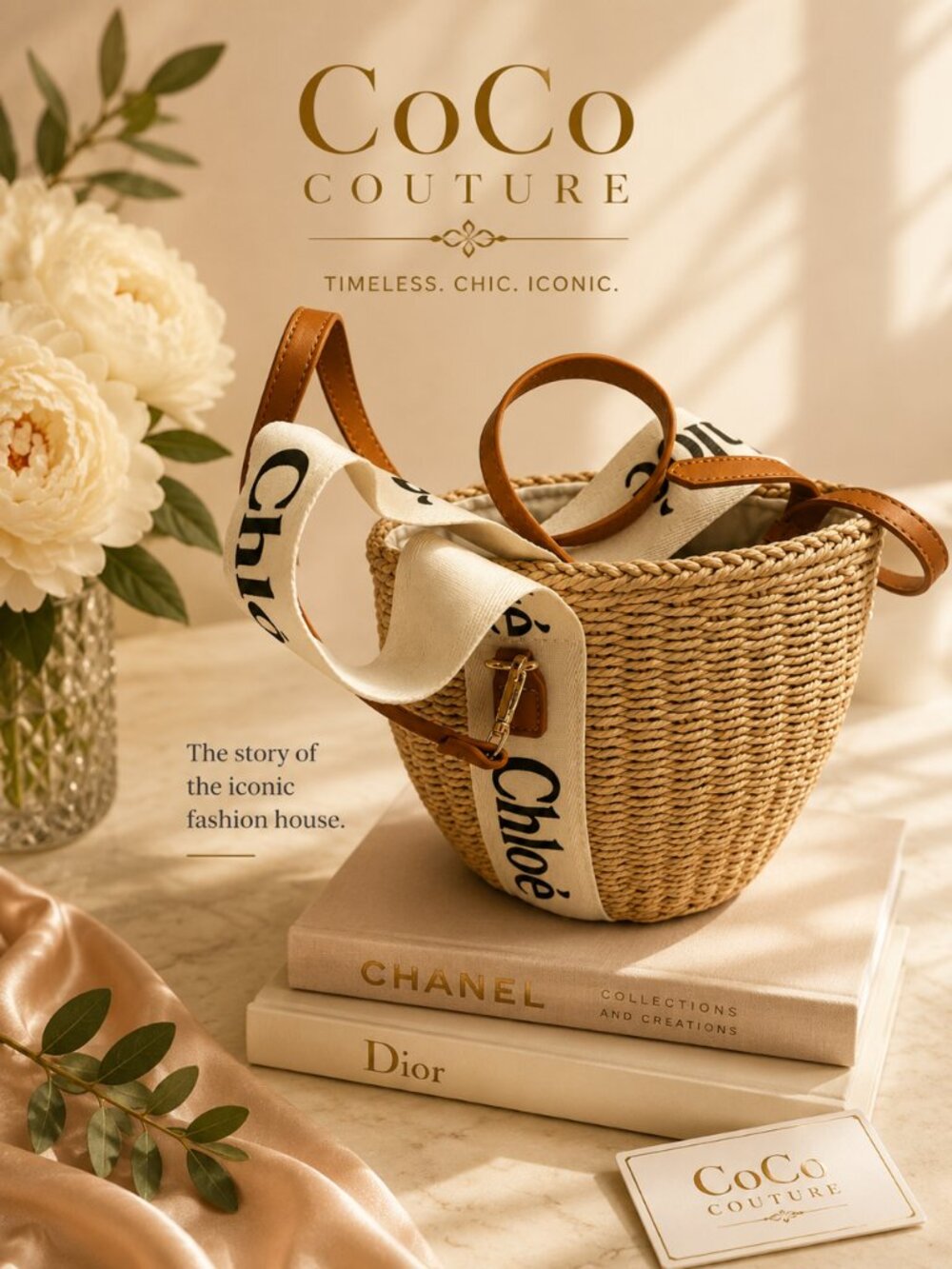CHLO119 Chloe Basket Purse